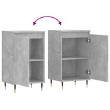 Sideboards 2 pcs Concrete Grey 40x35x70 cm Engineered Wood 831045