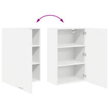 Hanging Cabinet White 50 x 31 x 80 cm Engineered Wood 884266