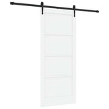 Sliding Door ORKDAL White 86 x 198.5 cm Solid Pine Wood 3333819