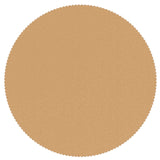 Table Cloth 5 pcs Round Beige 140 cm 42040488