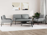 Sofa Sets 3 pcs Light Grey 115 x 56 x 80 cm Plywood 3406208
