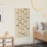 Wall Display Case Beige 50 x 4.5 x 96 cm Engineered Wood 42015614
