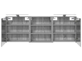 Bathroom Cabinet Set 3 pcs 126 x 16 x 62.5 cm Engineered wood 3403837