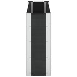 Garden Raised Bed Black 150 x 30 x 72 cm 42039037