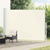 Patio Retractable Side Awning 200x300 cm Cream 313412