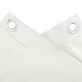 Balcony Privacy Screen White 1000x120 cm PVC 4005514