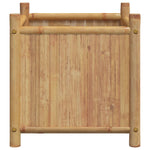 ZNTS Planter 50x50x50 cm Bamboo 366465