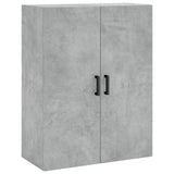 Highboard Concrete Grey 69,5x34x180 cm Engineered Wood 3195679