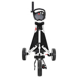 Golf Trolley Manual Black and White 100 x 69 x 114 cm Aluminium 42033590