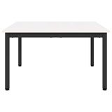 Coffee Table White 80 x 80 x 45 cm Solid Pine Wood 892768
