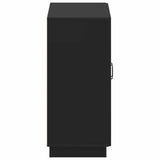 Shoe Cabinet HOORN 59.5 x 39.5 x 87 cm Engineered Wood Black 897306