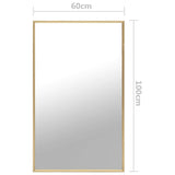 ZNTS Mirror Gold 100x60 cm 322749