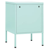 Nightstands 2 pcs Mint 35x35x51 cm Steel 3095210