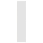 Shoe Cabinet with Door White 80 x 39 x 180 cm Engineered wood 3333866