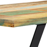 Bench 110 cm Solid Reclaimed Wood 247952