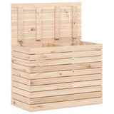 Laundry Basket 88.5x44x66 cm Solid Wood Pine 832319