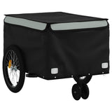 Bike Trailer Black and Grey 30 kg Iron 94098