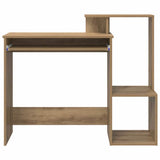 Desk with Drawer Artisan Oak 106 x 41 x 88.5 cm Engineered Wood 869473