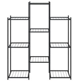 Flower Stand 83x25x100 cm Black Iron 343123