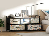 5-Drawer Chest of Drawers - White T3398P377814