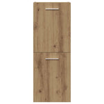 ZNTS 3 Piece Bathroom Furniture Set Artisan Oak Engineered Wood 3328594