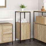 Bathroom Cabinet with Shelves Sonoma Oak 36x35x95 cm 861913