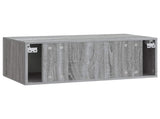 Wall-Mounted TV Cabinet 78.5 x 41 x 30 cm Grey Sonoma 898861