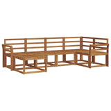 Outdoor Sofa Set 6 pcs Natural 3366637