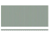 Retractable Awning Green and White 500 x 300 cm 3331464