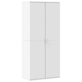 Shoe Cabinet White 80x39x178 cm Engineered Wood 3276672