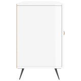 Sideboard High Gloss White 100x36x60 cm Engineered Wood 828142
