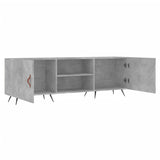 TV Cabinet Concrete Grey 150x30x50 cm Engineered Wood 829072