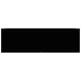 TV Cabinets 4 pcs Black 100x30x30 cm Engineered Wood 3078746