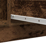Sideboard with Drawers Old Wood 100.5x35x76 cm Engineered Wood 3328451