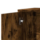 Sideboard Smoked Oak 60x31x70 cm Engineered Wood 840475
