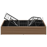 Electric Adjustable Bed Frame Tan 200 x 80 x 33.5 cm Steel 42037281