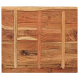 Table Top 100x80x2.5 cm Rectangular Solid Wood Acacia 370940