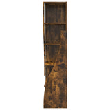 Corner Cabinet 32x32x140cm Engineered Wood Smoked Oak 889880