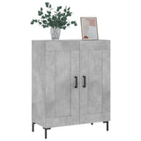 Sideboard Concrete Grey 69.5x34x90 cm Engineered Wood 830200