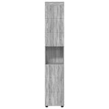 Bathroom Cabinet Set TULUM Grey Sonoma 37 x 31.5 x 203 cm 880357