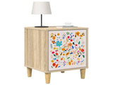 Bedside Cabinet MAINZ 2 pcs Sonoma Oak 36 x 33 x 50 cm 8007220