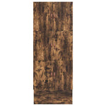 Storage Bed Frame with Drawer Smoked Oak 236.5 x 80 x 31.5 cm 3335601
