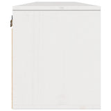 Wall Cabinets 2 pcs White 80x30x35 cm Solid Wood Pine 813458
