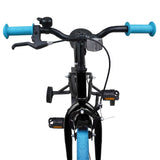 Kids Bike 16'' for 4-6 Years Old Black 42009317