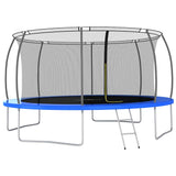 Trampoline Set Round 460x80 cm 150 kg 92456