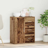 Sideboard with Drawer Old Wood 60 x 31 x 70 cm Engineered Wood 871405