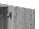 File Cabinet Grey Sonoma 60x32x115 cm Engineered Wood 840777