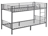 Twin Over Twin Bunk Bed for Kids Teens Adults, Heavy Duty Metal Bunk Bed with 72202753