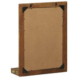 Bathroom Mirror Brown 50 x 22 x 70 cm Solid Reclaim Wood 4016737