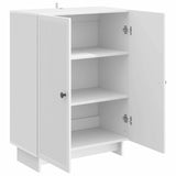 Sideboard High Gloss White 66 x 34.5 x 90 cm Engineered Wood 893899